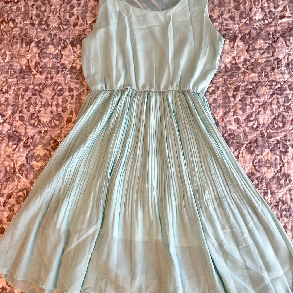 Qian Mei Charming Mint Green Dress